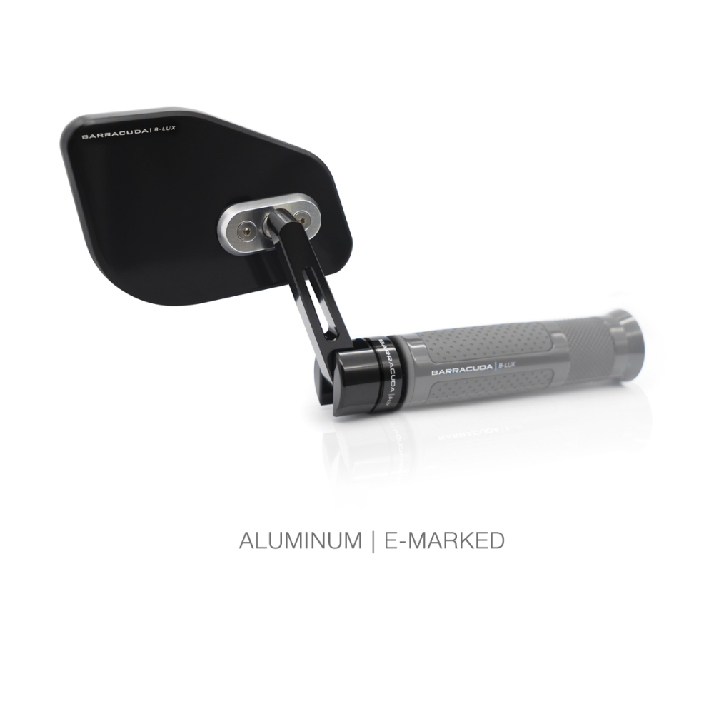 Универсални огледала за мотор BARRACUDA SKIN-Z BAR END B-LUX