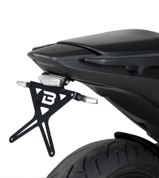 Стойка за номер с вградена задна светлина за Honda